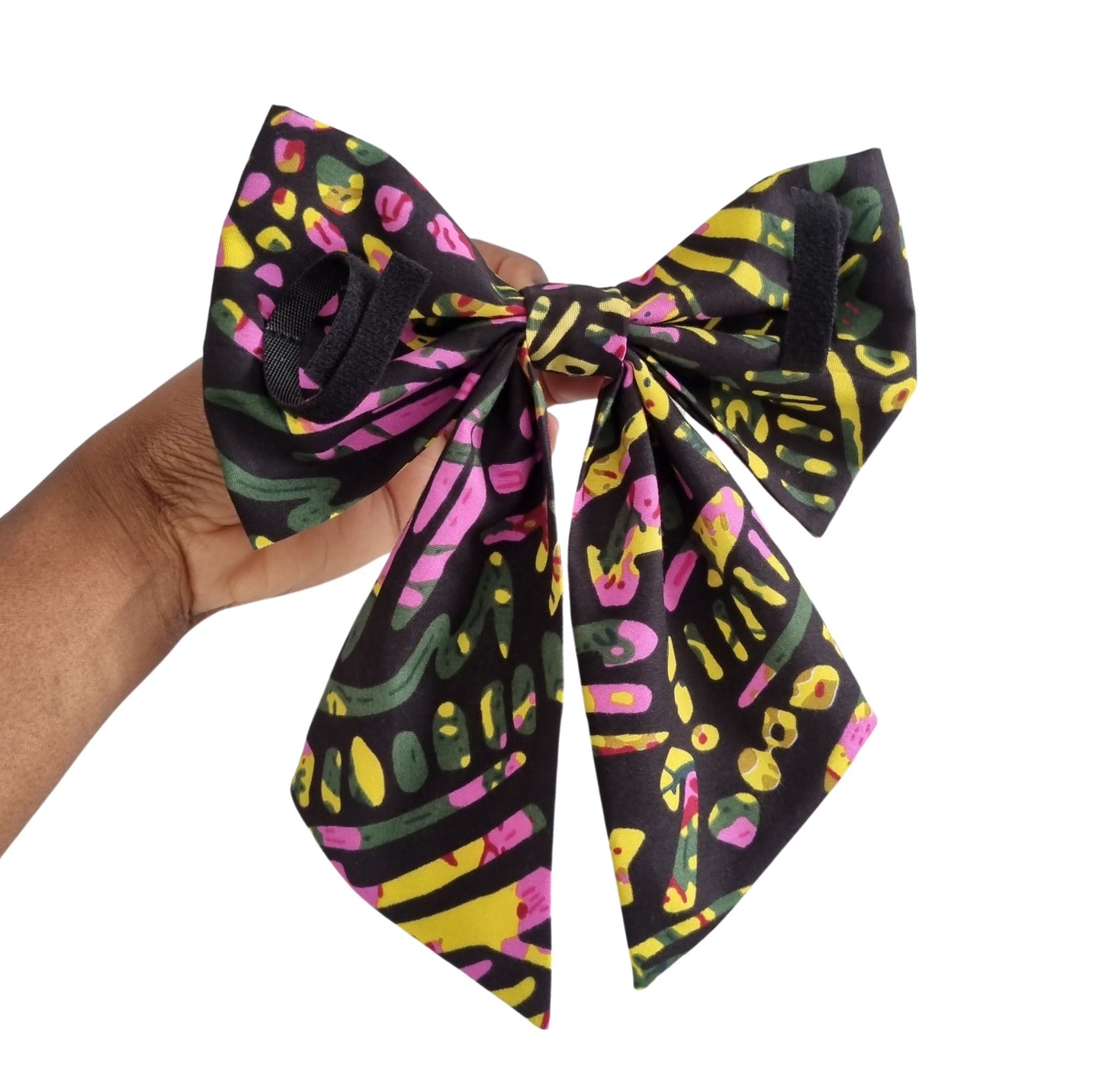 ABIKE African Print Sailor Bow Tie
