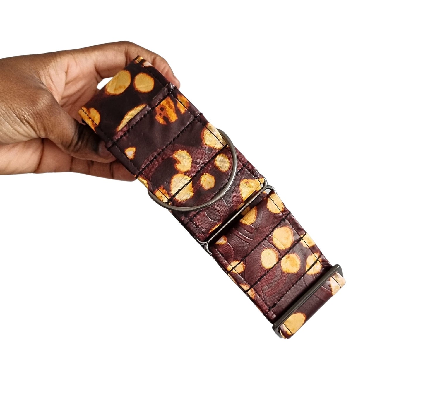 NAZAR African Print Martingale Dog Collar Bhooki