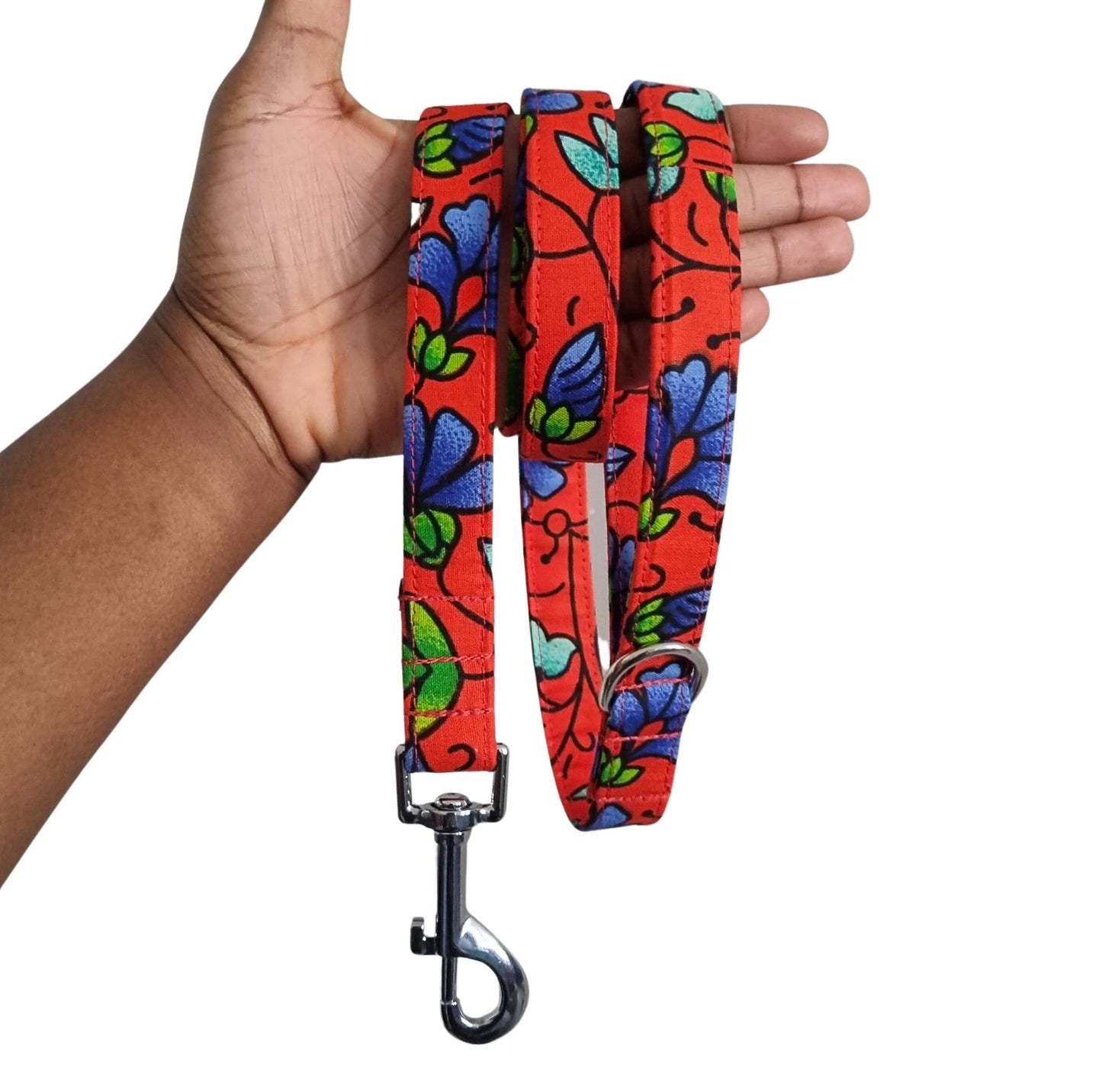PEJU African Print Dog Lead Leash Bhooki