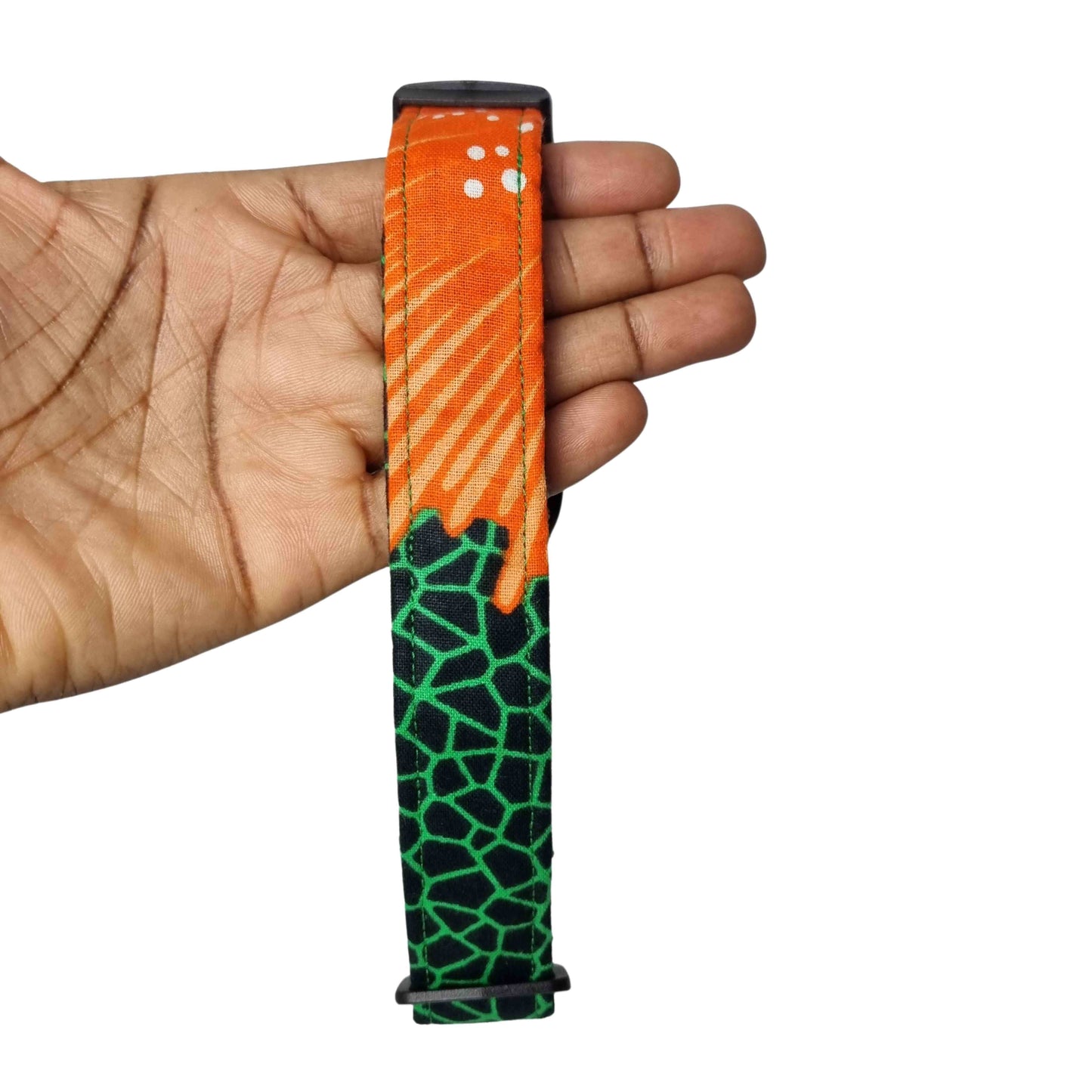 KINFE AFRICAN PRINT DOG COLLAR | BHOOKI