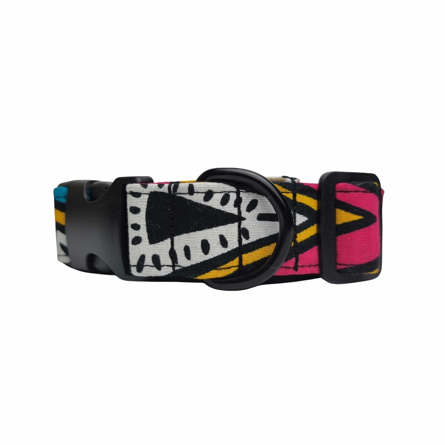 LARA AFRICAN PRINT DOG COLLAR | BHOOKI