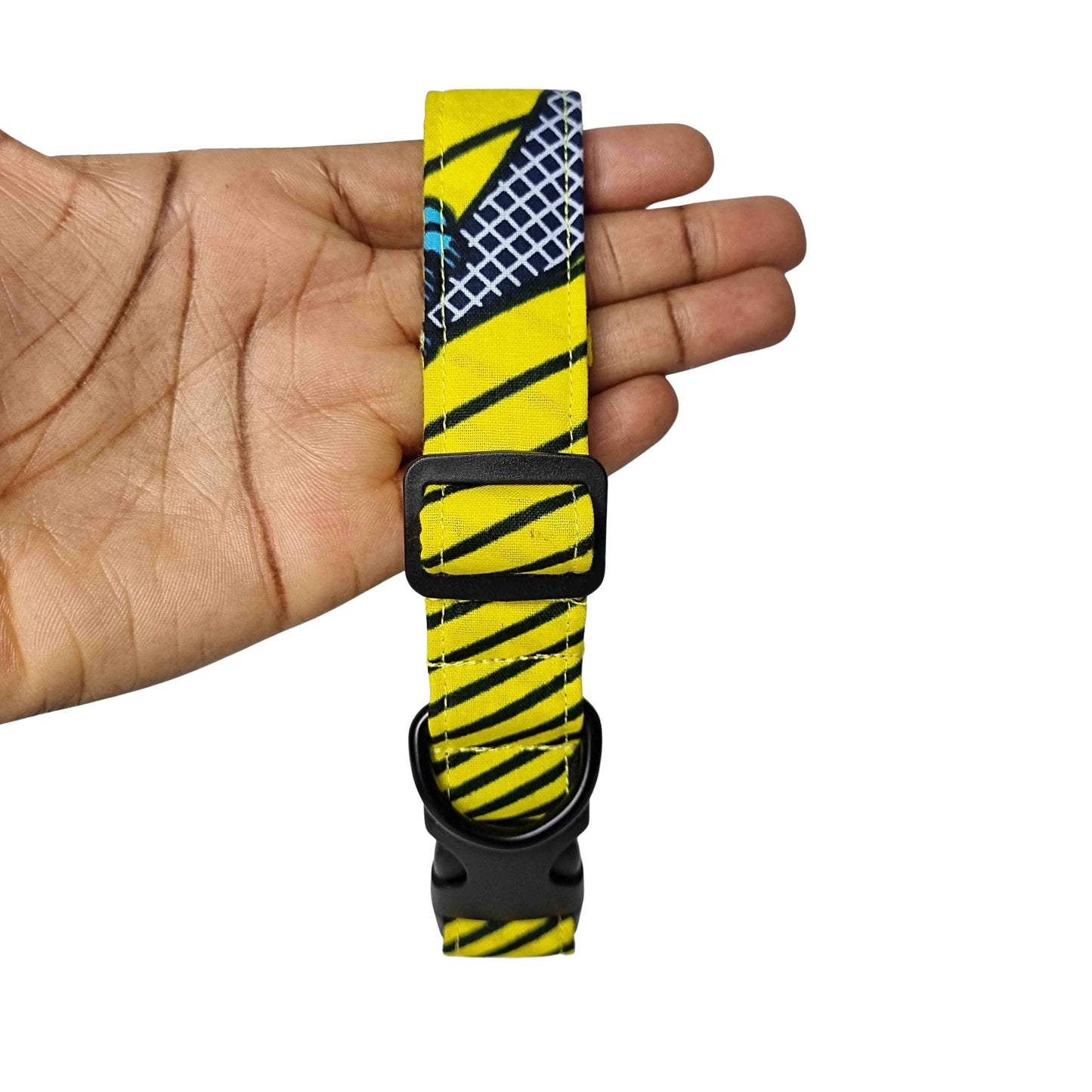 SOMI AFRICAN PRINT DOG COLLAR BHOOKI