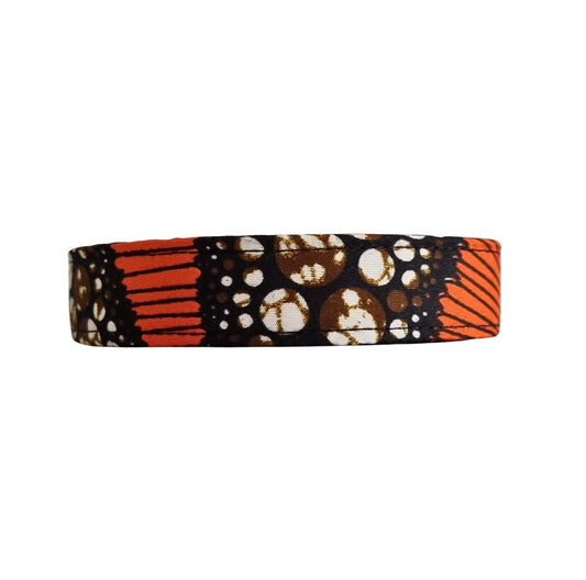AJIRI AFRICAN PRINT DOG COLLAR