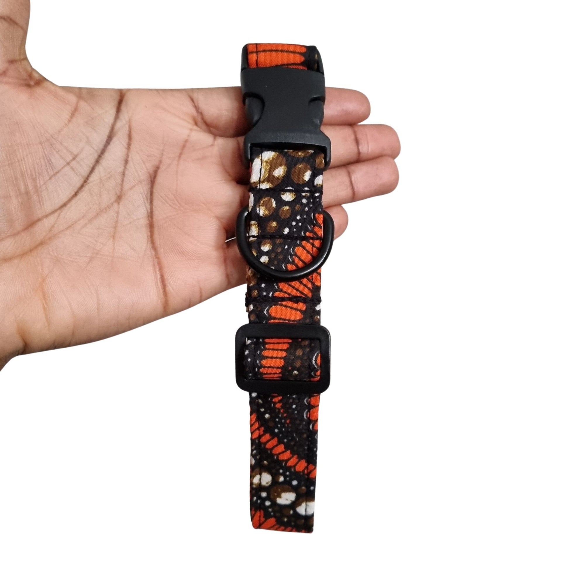 AJIRI AFRICAN PRINT DOG COLLAR