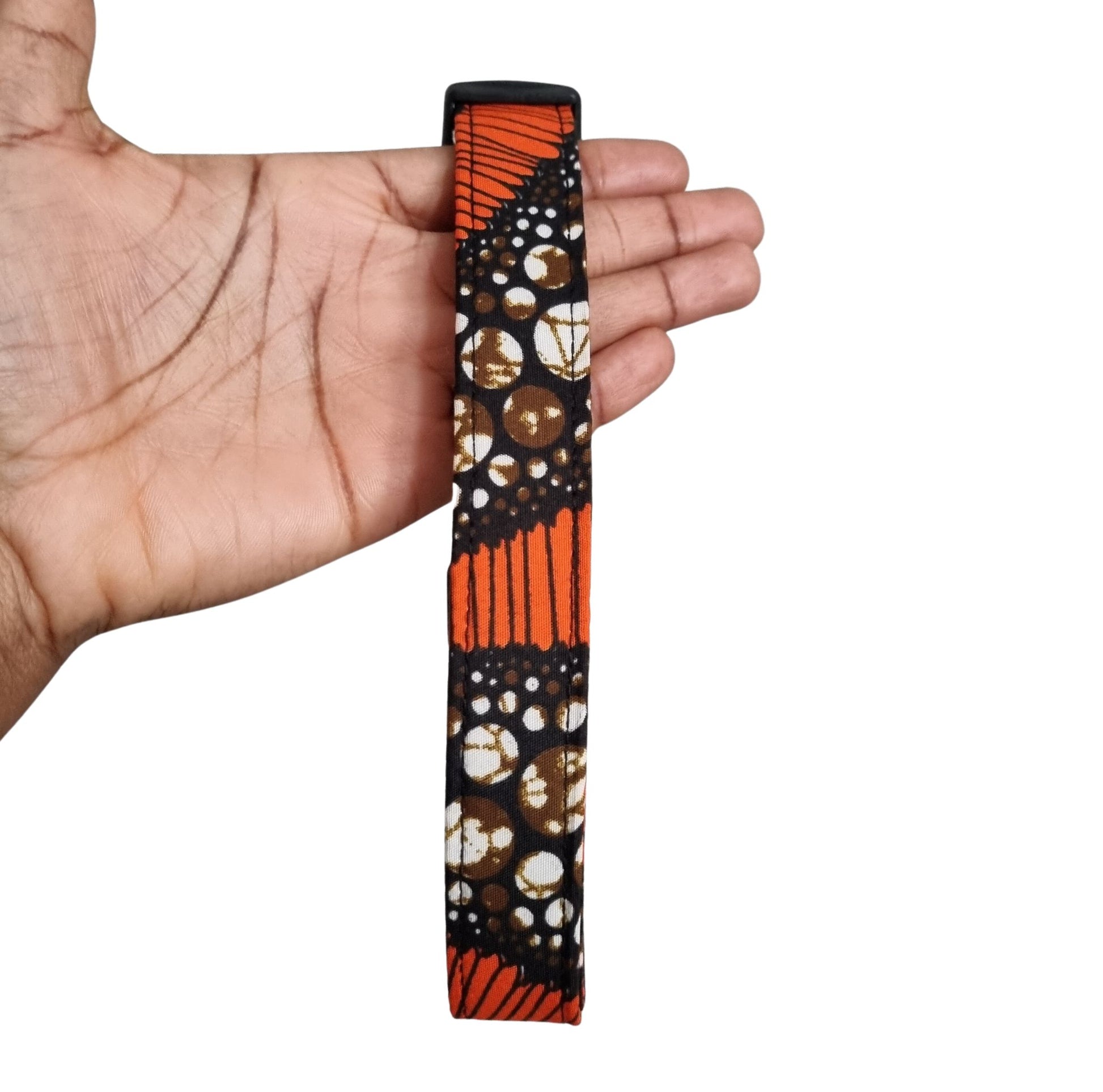 AJIRI AFRICAN PRINT DOG COLLAR