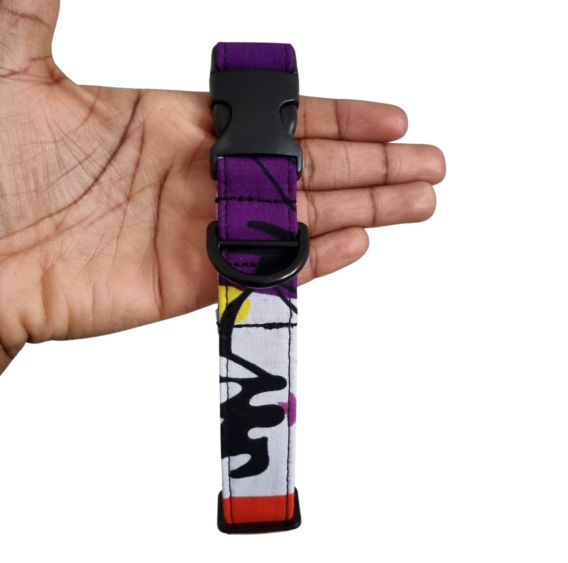 AFRICAN PRINT DOG COLLAR