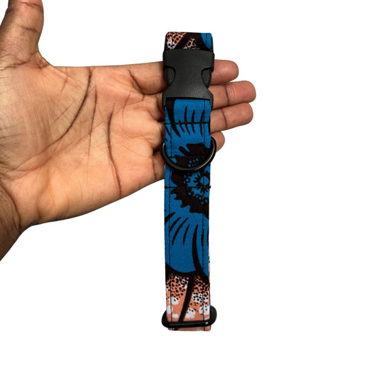 FIYIN AFRICAN PRINT DOG COLLAR