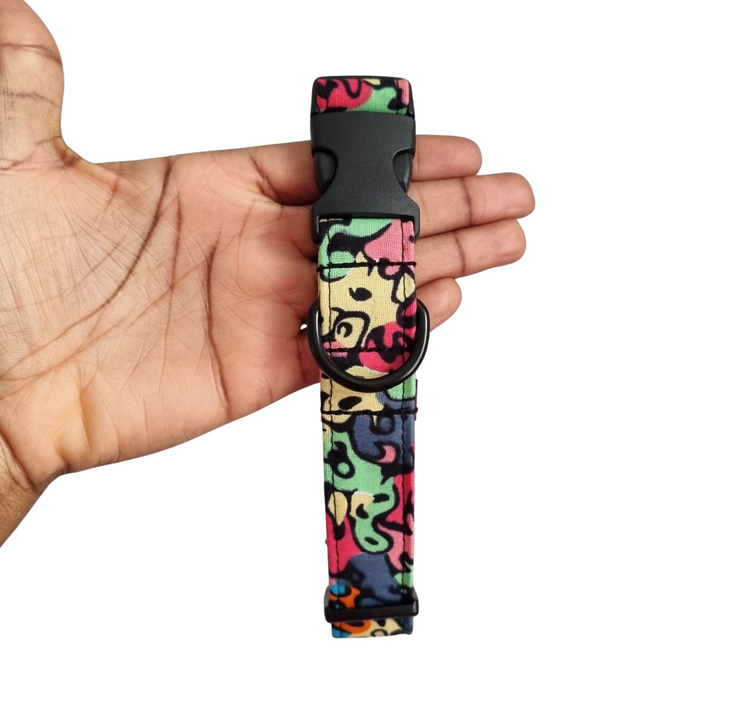 IMISI AFRICAN PRINT DOG COLLAR