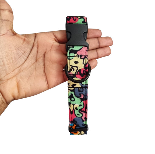 IMISI AFRICAN PRINT DOG COLLAR