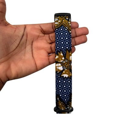 KIKI — Blue & Red Polka Dot Dog Collar