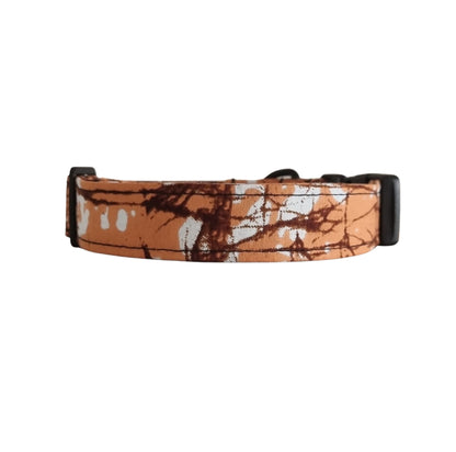 NELO AFRICAN PRINT DOG COLLAR