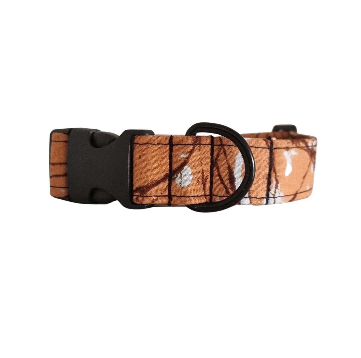 NELO AFRICAN PRINT DOG COLLAR