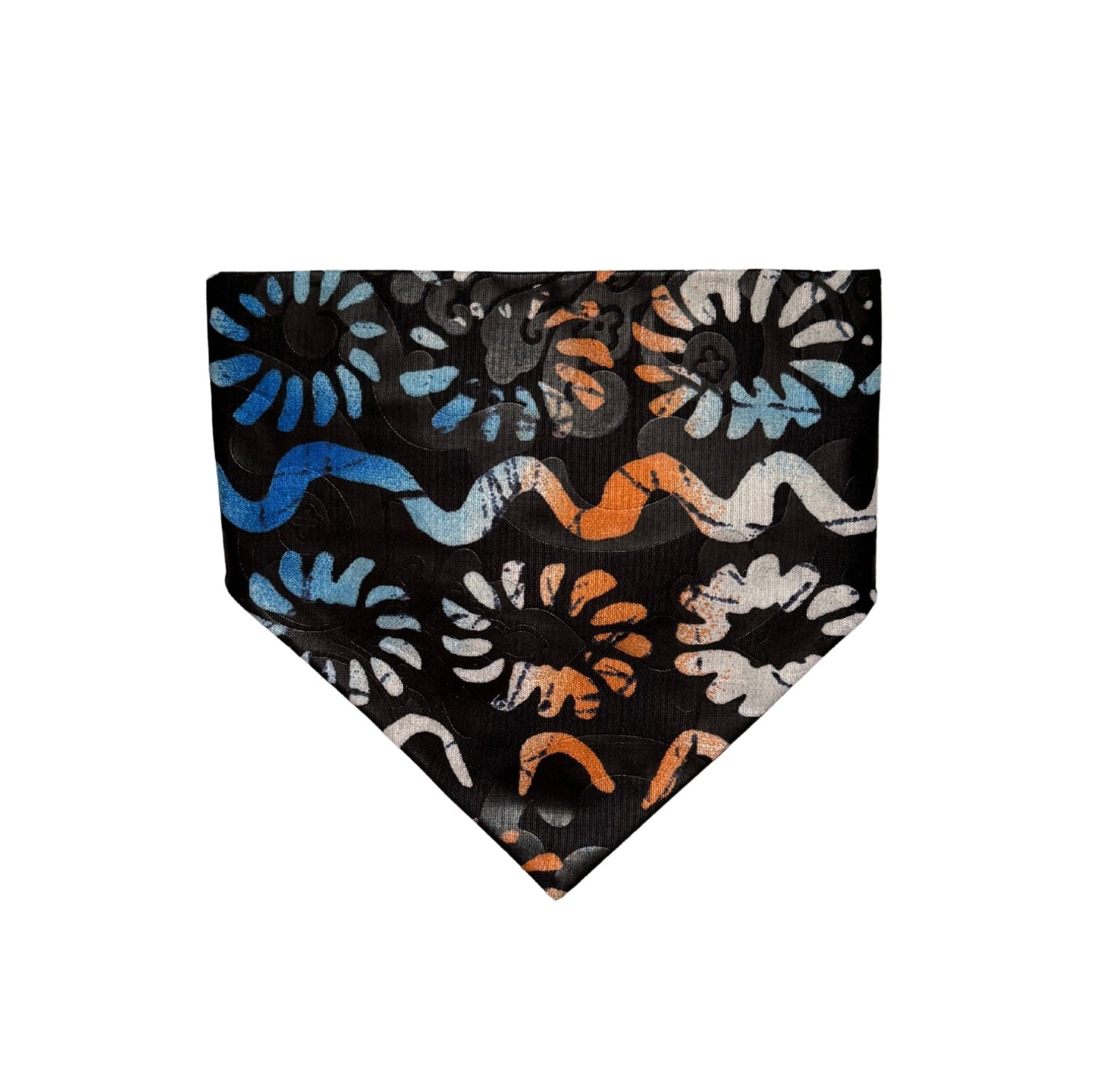 SUMBO — Black, Blue & Orange Dog & Cat Bandana