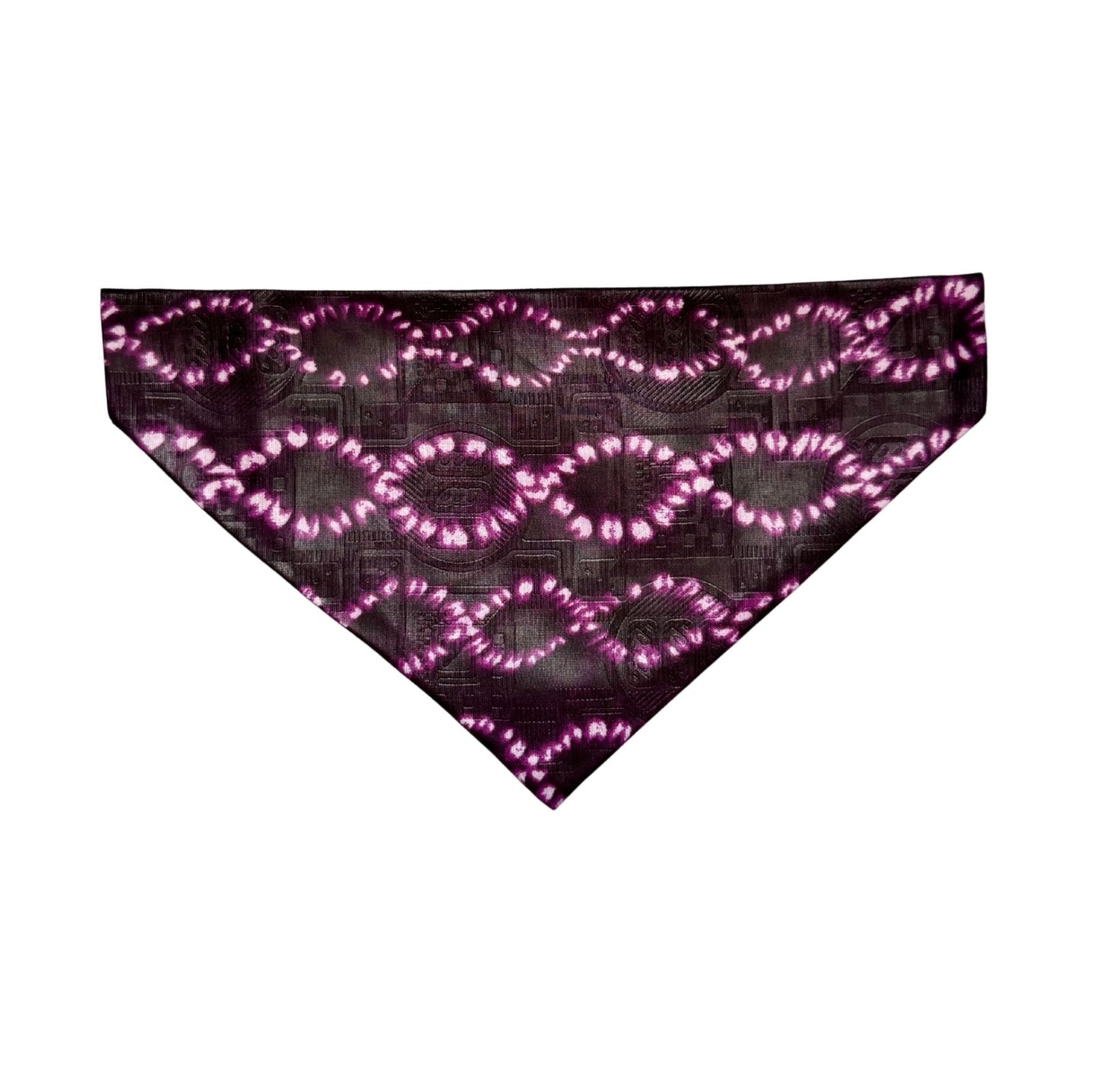 TAWA — Purple Tie-Dye Dog & Cat Bandana