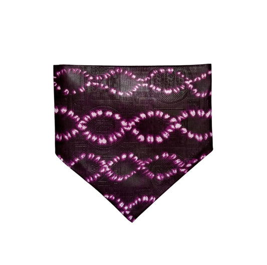 TAWA — Purple Tie-Dye Dog & Cat Bandana