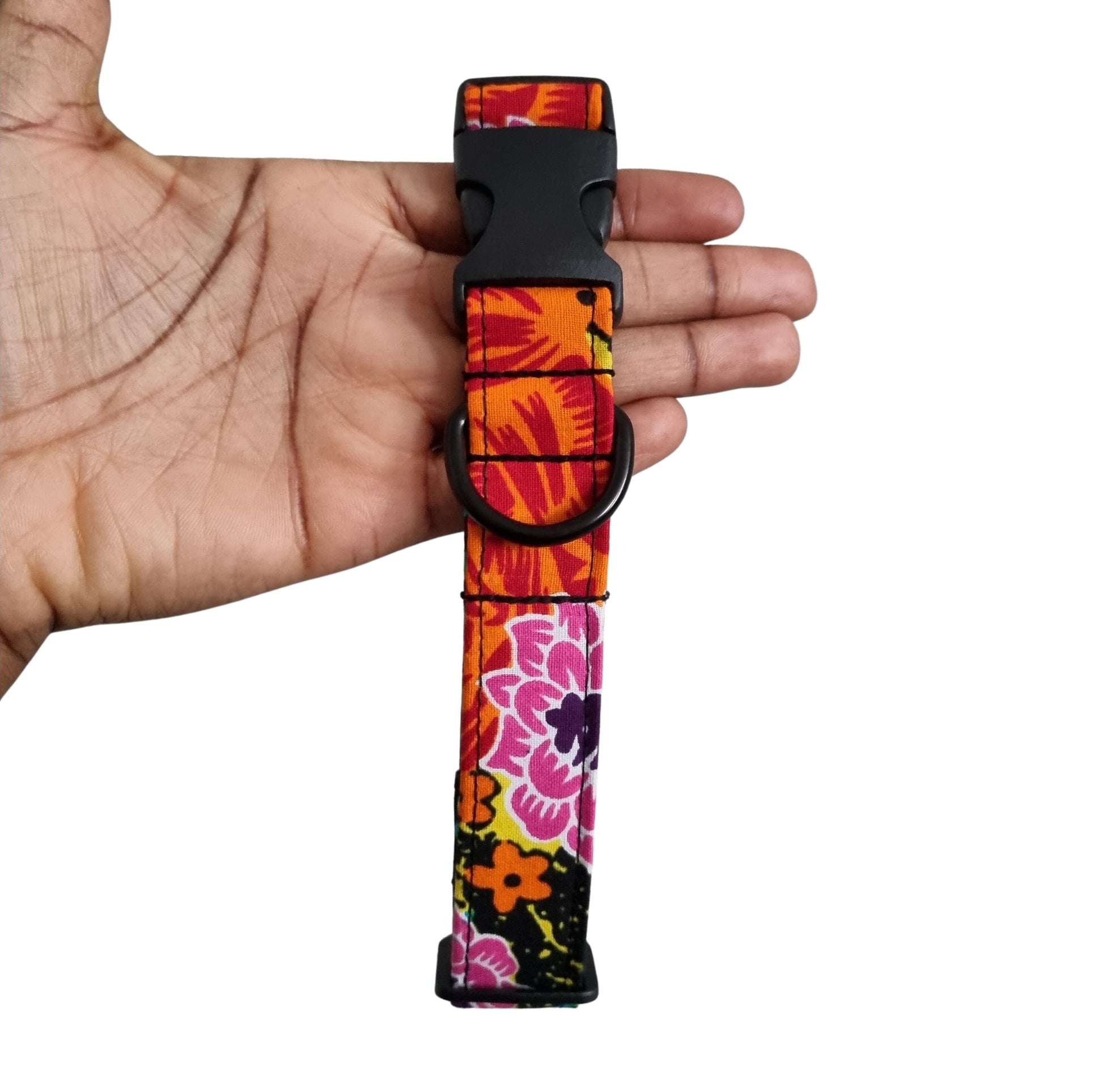 ZITA AFRICAN PRINT DOG COLLAR