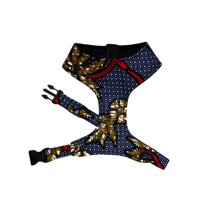 KIKI — Blue & Red Polka Dot Dog Harness