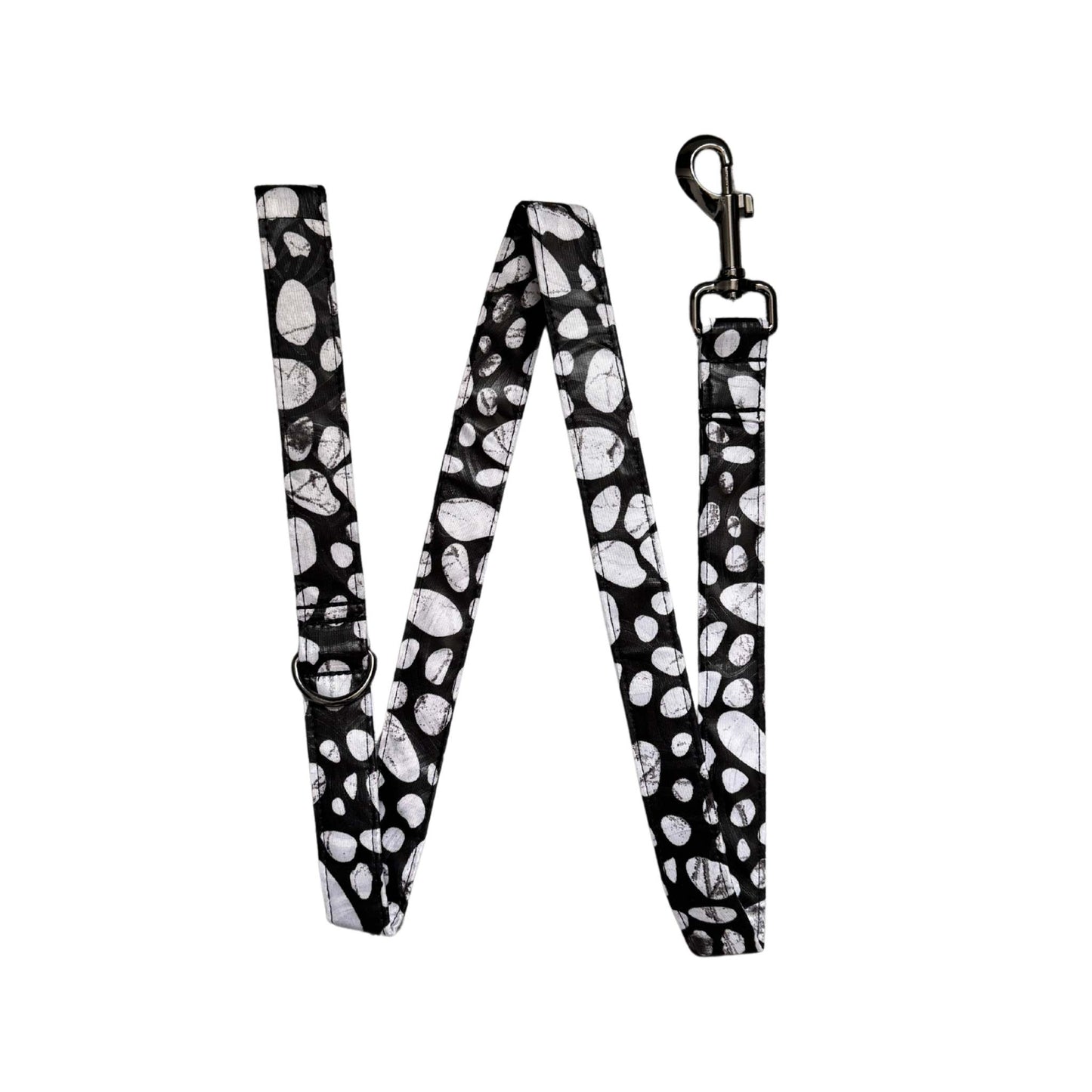 NAZOR — Black & White Polka Dot Dog Lead